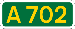 <span class="mw-page-title-main">A702 road</span> Road in Scotland