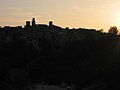 Volterra at sunset