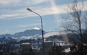 Mount Kirs as seen from Shusha