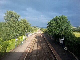 Bamford railway station Railway station in Derbyshire, England