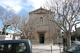 The church of Mouriès