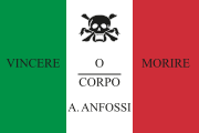 Flag used during the Five Days of Milan (1848)