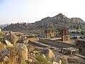 Rozpadanki starobytnego wjelika města Vijayanagar (Hampi)