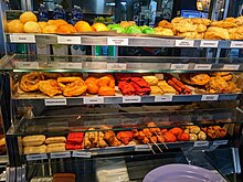 A selection of items for Indian rojak in Singapore Indian rojak selection.jpg