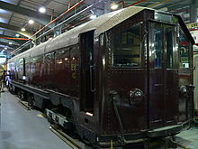 Motor cars were converted into sleet locomotives. One is preserved at the London Transport Museum Ltmd-sleetloco-01.jpg