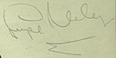 Signature de la personnalité