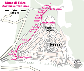 Die Mauer von Erice