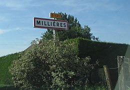 Entrée du village.