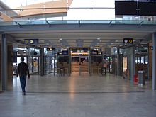 Romerike Police District is responsible for the passport control at Oslo Airport, Gardermoen OSLpass.JPG