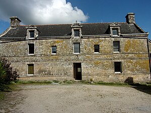 Façade du manoir de Porh Maner.