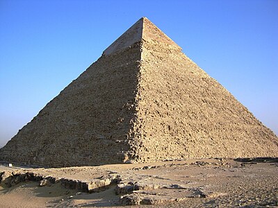 Pyramid of Khafre in Giza (Egypt)