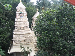 <span class="mw-page-title-main">Ragigudda Anjaneya Temple</span> Hindu temple in Karnataka, India