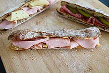 A jambon-beurre Sandwich jambon-beurre.jpg