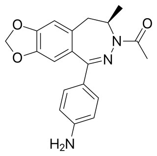 <span class="mw-page-title-main">Talampanel</span> Chemical compound