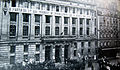 La bourse du travail, 3, rue du Château-d'Eau (1906). Grève pour les huit heures.