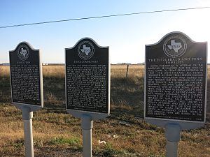 Three state historical markers on Highway 6 in Arcola tell about several of the area's early settlers.