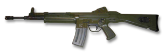 <span class="mw-page-title-main">CETME Model L</span> Assault rifle