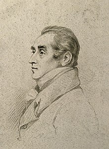 English chemist Charles Hatchett identified the element columbium in 1801 within a mineral discovered in Connecticut, US. Charles Hatchett. Soft-ground etching by F. C. Lewis after T Wellcome V0002614 (cropped).jpg