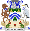 Coat of Arms of the Waterdown-East Flamborough Heritage Society.svg