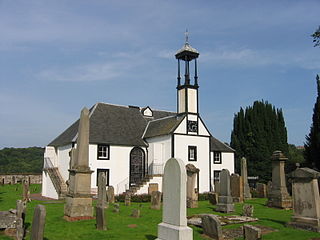 Dalserf Village in South Lanarkshire, Scotland