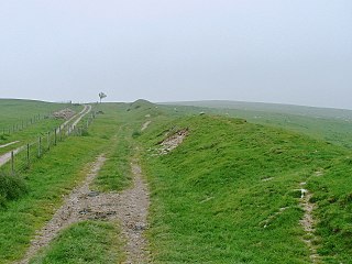 Earthworks (archaeology) General term to describe artificial changes in land level in history and pre-history