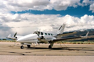 <span class="mw-page-title-main">Beechcraft Duke</span> Pressurized, twin-engined piston aircraft produced 1968–1983