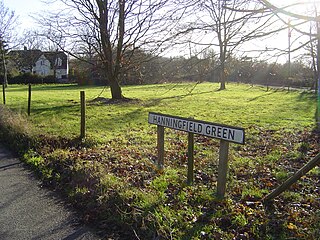 <span class="mw-page-title-main">Hanningfield Green</span> Human settlement in England