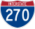 Interstate 270 marker