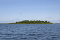 Ilôt de Kahvankari dans la baie.