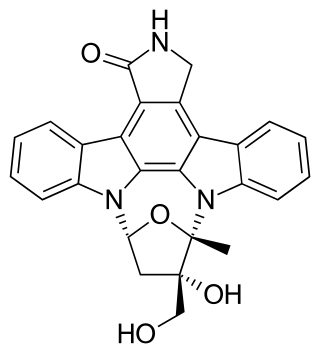 <span class="mw-page-title-main">Lestaurtinib</span> Chemical compound