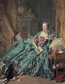 Madame de Pompadour; by François Boucher; 1756; oil on canvas; 2.01 x 1.57 m; Alte Pinakothek (Munich, Germany)