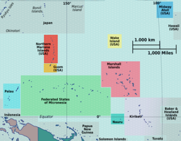 Tamana is located in Micronesia