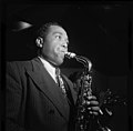 Charlie Parker in augustus 1947 geboren op 29 augustus 1920