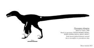 <i>Pyroraptor</i> Extinct genus of dinosaurs