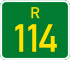 SA road R114.svg