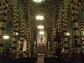 Interior view of the Sanctuary of Our Lady of Carmen in Bogotá