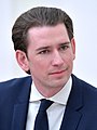 Sebastian Kurz op 28 februari 2018 geboren op 27 augustus 1986