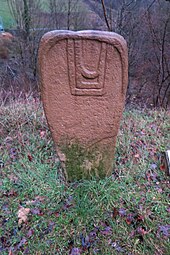 Réplique de la statue-menhir de Tauriac