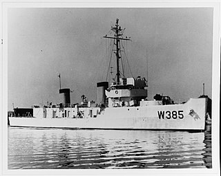 USS <i>Tanager</i> (AM-385) Minesweeper of the United States Navy