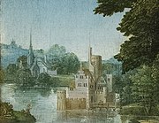 Het kasteel in de 16e eeuw