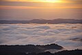 弥高山山頂からの雲海