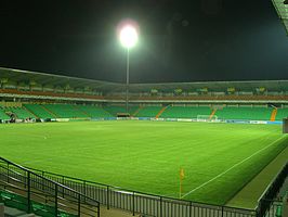 Het Zimbru stadion.