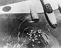 Japanese bomber(Ki-21-3) over Chungking.