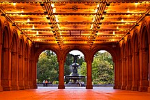 Bethesda Terrace at Sunset (21574066483).jpg