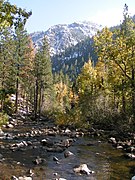 West Fork del fiume Carson, ad est di Hope Valley nella contea di Alpine, California