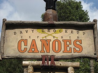 <span class="mw-page-title-main">Davy Crockett Explorer Canoes</span> Attraction at Disney theme parks