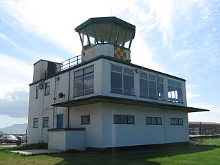 <span class="mw-page-title-main">Caernarfon Airport</span> Airport in Gwynedd, Wales