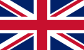 Zastava Ujedinjenog Kraljevstva Velike Britanije i Irske, u uporabi od 1801., u omjeru 3:5