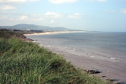 Brittas Bay maak deel uit van die Ierse graafskap Wicklow se kuslyn