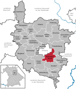 Kümmersbruck - Localizazion